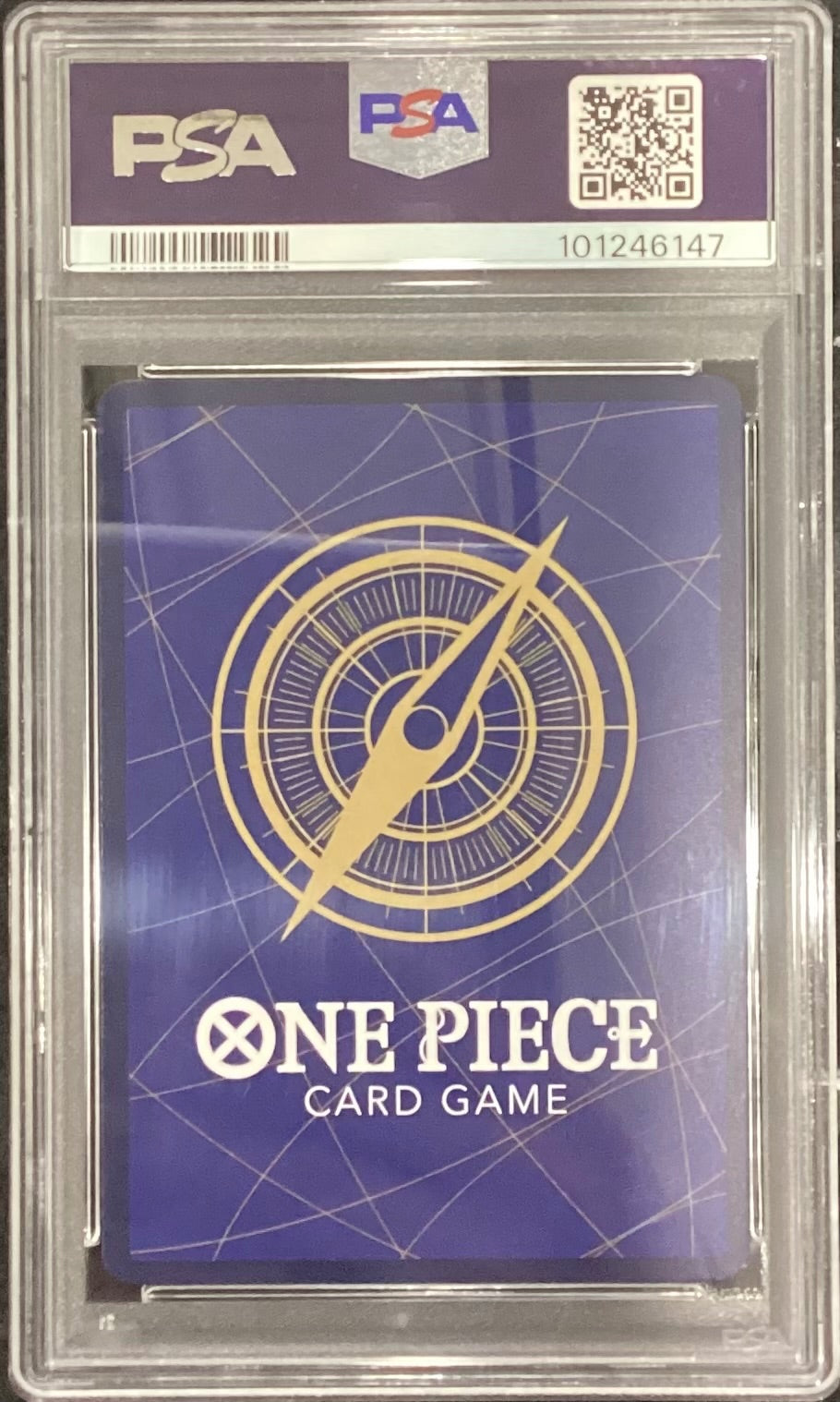 【中古A】 シャンクス(パラレル/漫画背景/漫画絵)【SR】(OP09-004)PSA10