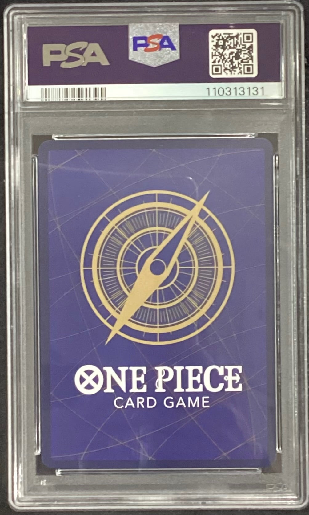 【中古A】 モンキー・D・ルフィ(ONE PIECE DAY/漫画絵)【SR】(OP07-109)PSA10