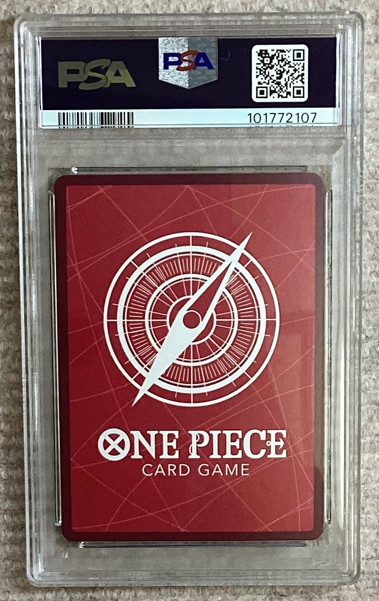 【中古A】 ポートガス・D・エース(金文字)【L】(ST13-002)PSA10