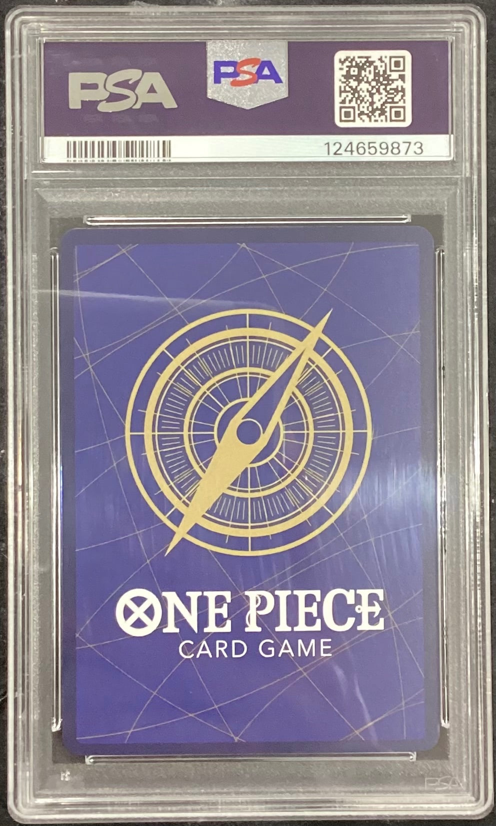 【中古A】 ゴール・D・ロジャー(パラレル/金色漫画背景/漫画絵)【SEC】(OP09-118)PSA10