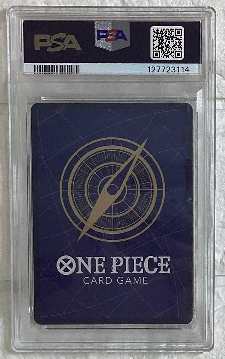 【中古A】 ポートガス・D・エース(パラレル/漫画背景/漫画絵)【SEC/SP】(OP13-119)PSA10