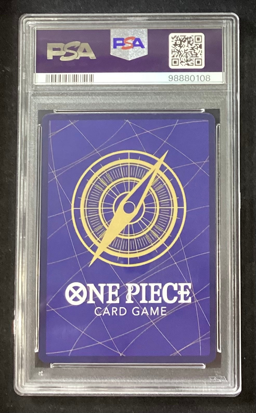 【中古A】 シルバーズ・レイリー(パラレル/漫画背景/漫画絵)【SEC】(OP08-118)PSA10
