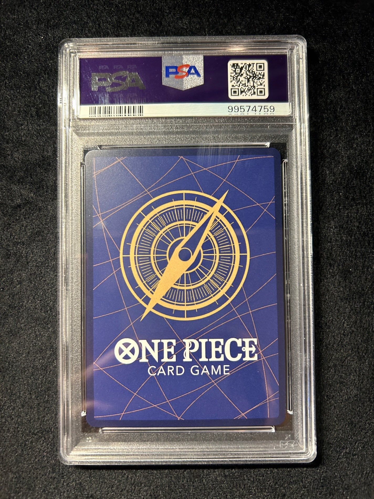 【中古A】 シャンクス(パラレル/漫画背景/漫画絵)【SR】(OP09-004)PSA10