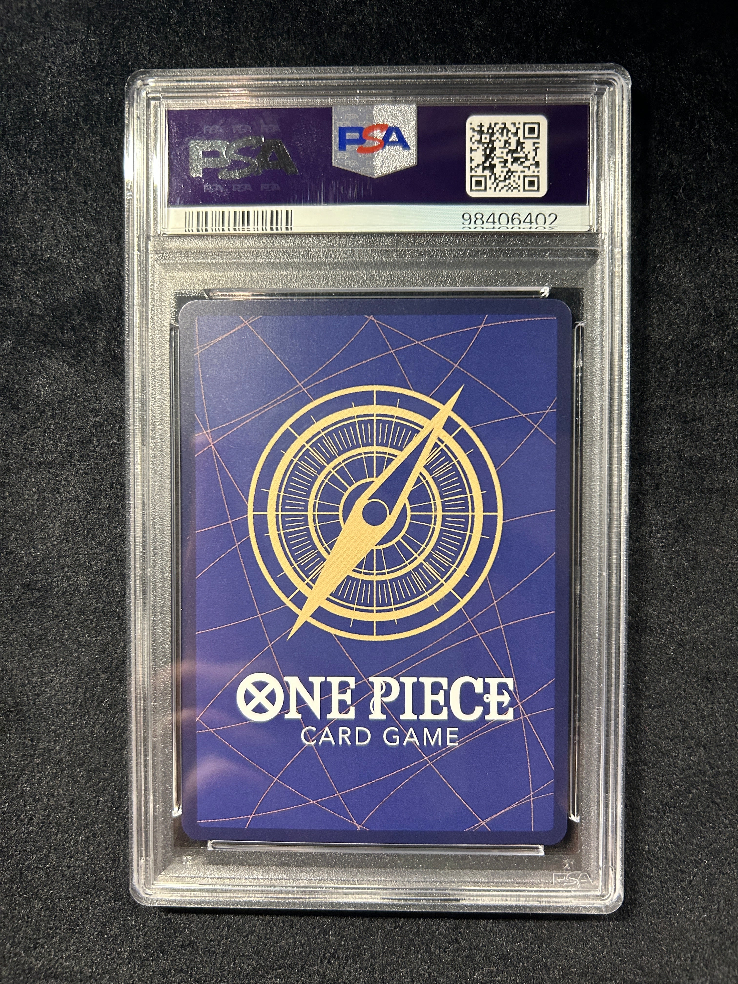 【中古A】 モンキー・D・ルフィ(パラレル/手配書)【SEC】(OP05-119)PSA10