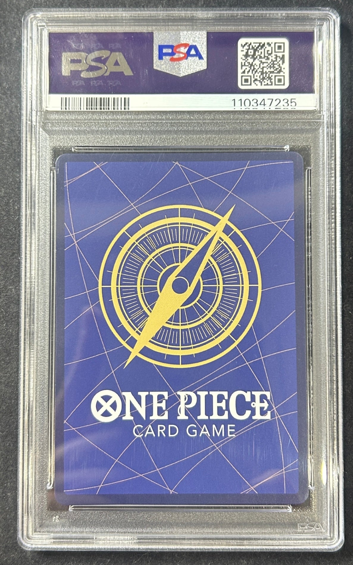 【中古A】 ポートガス・D・エース(パラレル/漫画背景/漫画絵/左下ロゴ無)【SR】(OP02-013)PSA10