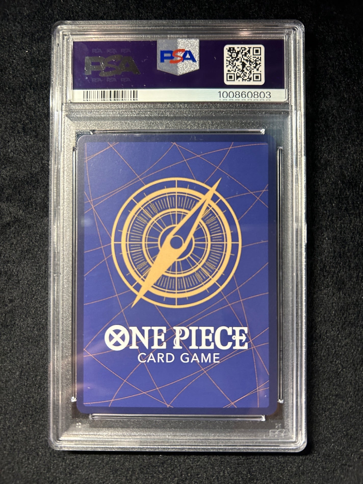 【中古A】 シャンクス(パラレル/漫画背景/漫画絵)【SR】(OP09-004)PSA10