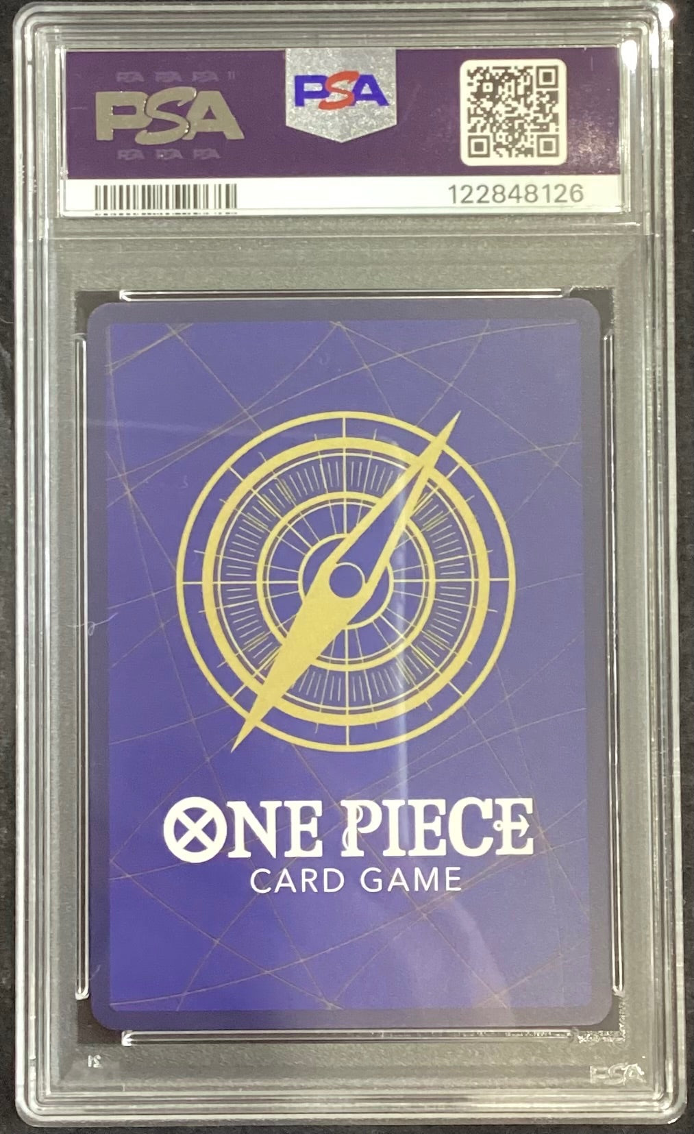 【中古A】 ゴール・D・ロジャー(パラレル/金色漫画背景/漫画絵)【SEC】(OP09-118)PSA10