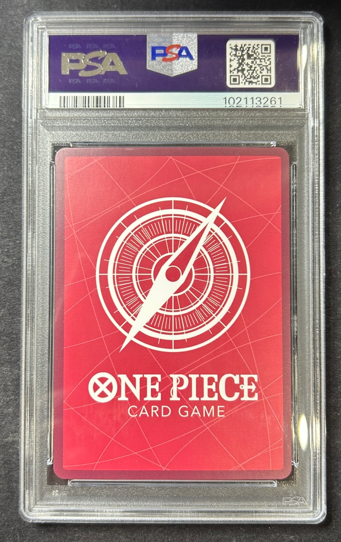 【中古A】 モンキー・D・ルフィ(英語版/illust:tatsuya)【L】(OP05-060)PSA10