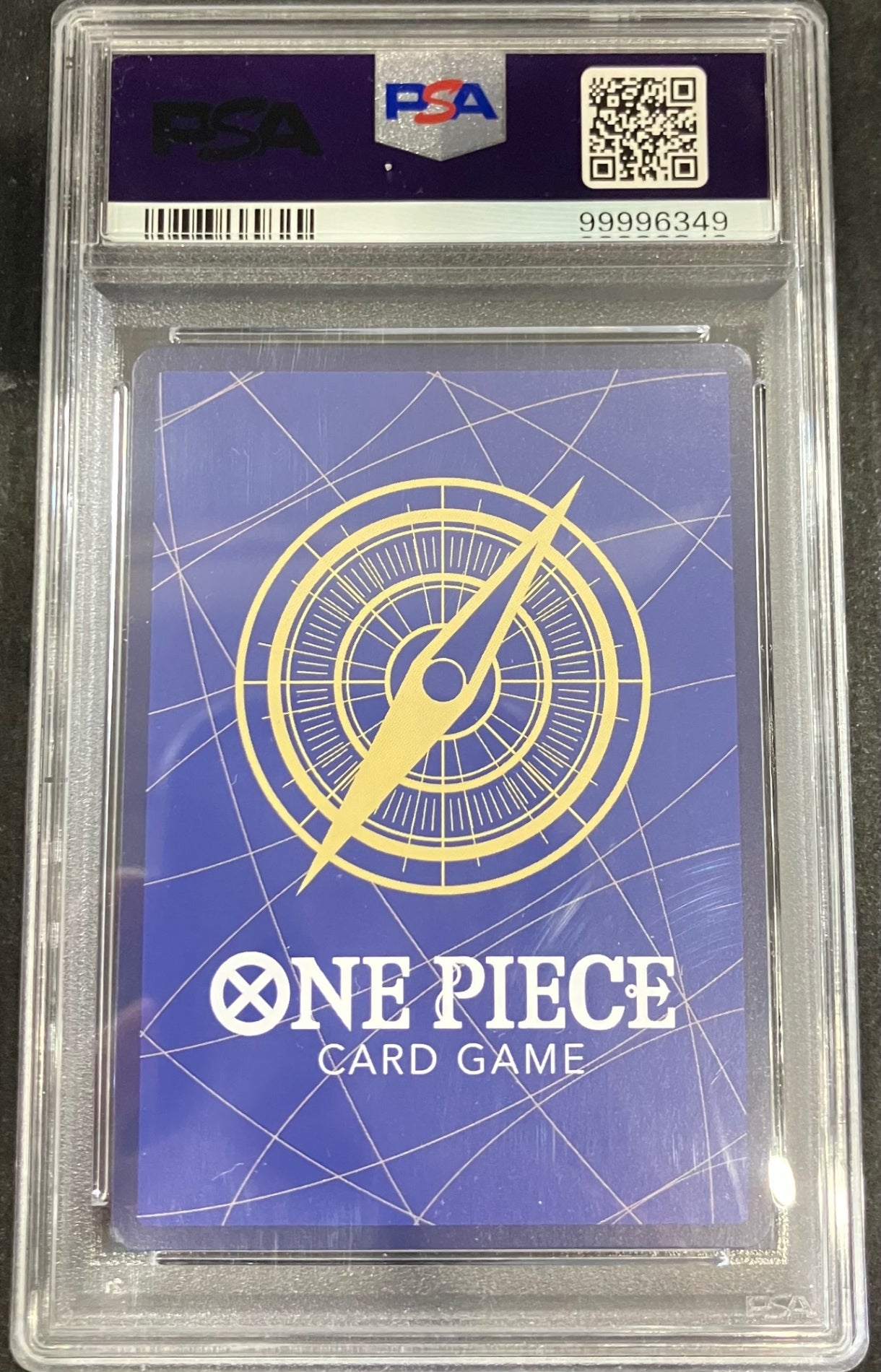 【中古A】 ポートガス・D・エース(パラレル/漫画背景/漫画絵/左下ロゴ無)【SR】(OP02-013)PSA10