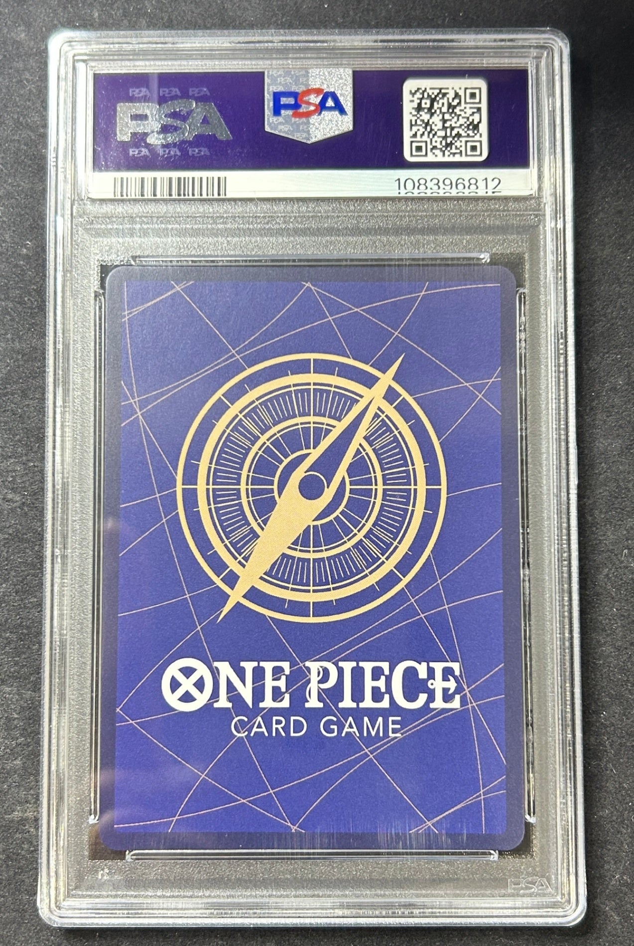 【中古A】 モンキー・D・ルフィ(パラレル/漫画背景/漫画絵)【SEC】(EB02-061)PSA10