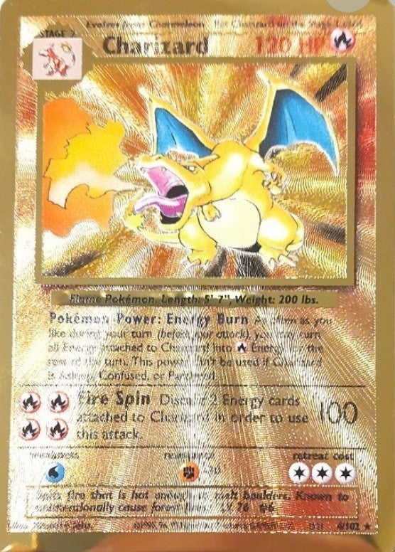 【中古A】 リザードン(メタルカード/英語版)【-】(3/110)PSA9