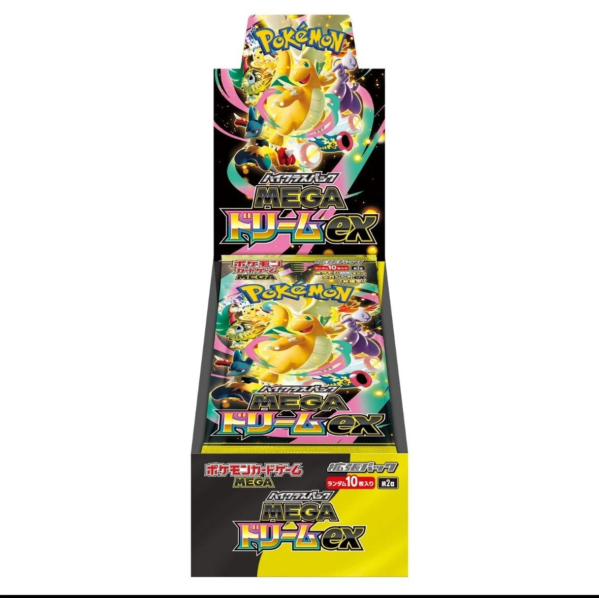 MEGAドリームex ポケカ　1BOX 製造番号一致 中古A】 ポケモンカードゲーム MEGAドリームex【未開封BOX】