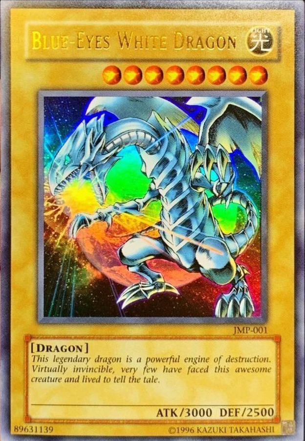 【中古A】 BLUE-EYESWHITEDRAGON【ウルトラ】(JMP-001)PSA10