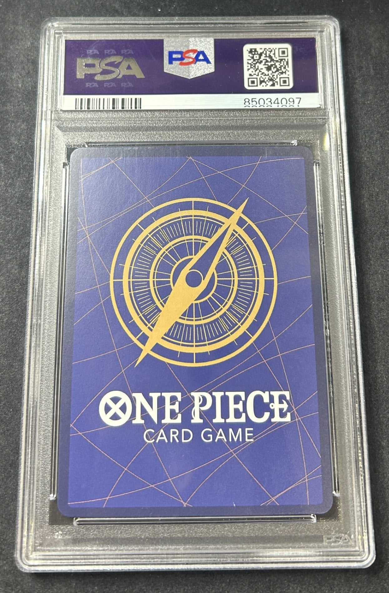 【中古A】 モンキー・D・ルフィ(パラレル/漫画背景/漫画絵)【SEC】(OP05-119)PSA10