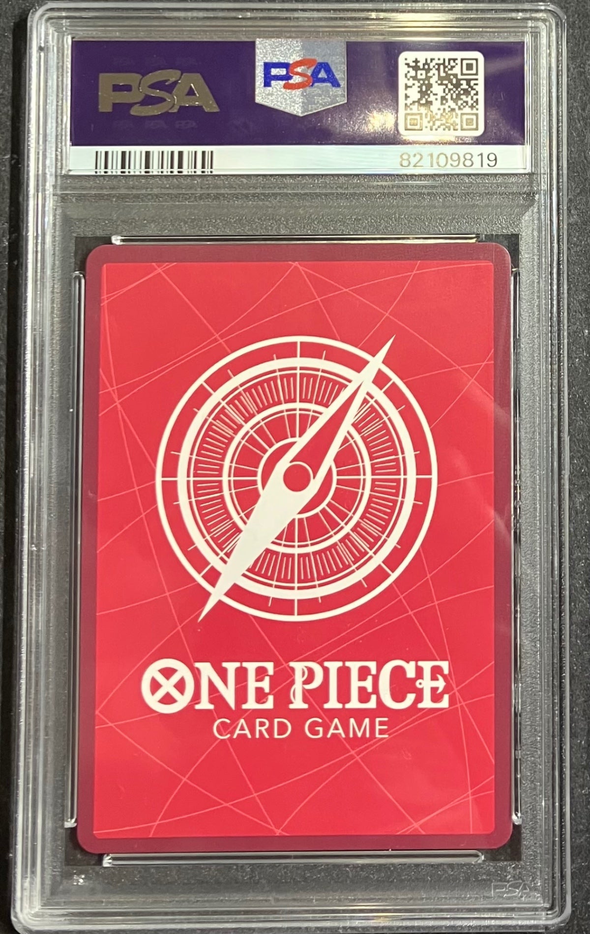 【中古A】 モンキー・D・ルフィ(開封品/シリアル入り)【L】(ST01-001)PSA10