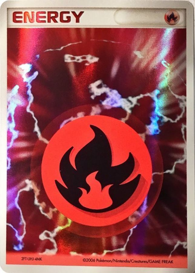 【中古C】 基本炎エネルギー(ホロン)(2FT-UHJ-4MK)