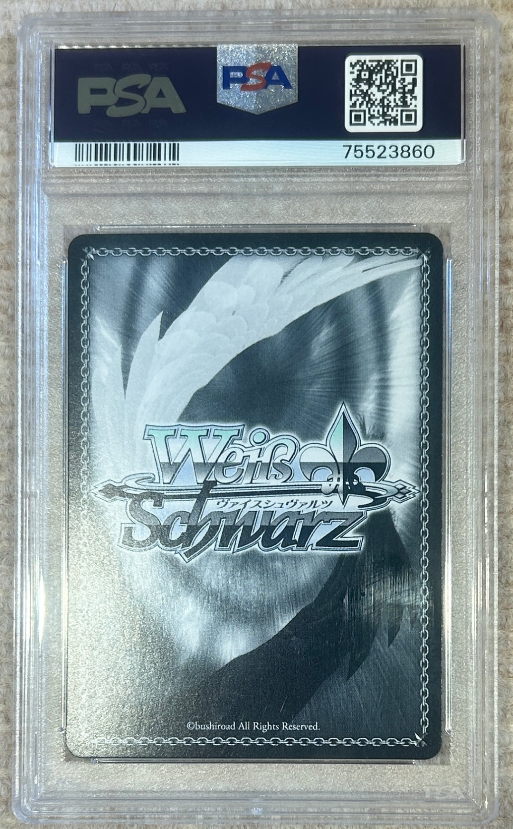 【中古A】 【WS】茜さす地でキミと 白上フブキ(サイン+箔押し)【SSP】HOL/W104-048SSP PSA10