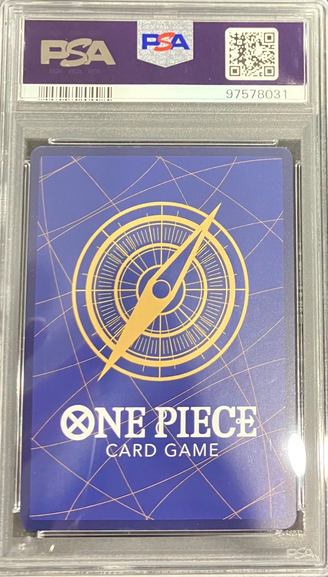 【中古A】 モンキー・D・ルフィ(パラレル/漫画背景/漫画絵)【SEC】(OP09-119)PSA10