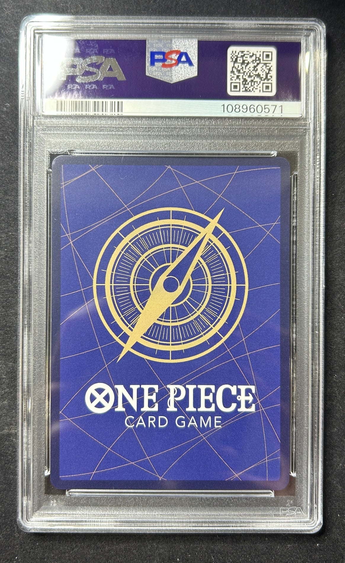 【中古A】 モンキー・D・ルフィ(パラレル/漫画背景/漫画絵)【SEC】(OP11-118)PSA10