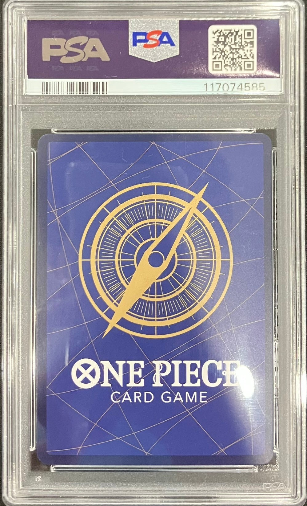 【中古B】 モンキー・D・ルフィ(パラレル/漫画背景/漫画絵)【SEC】(OP05-119)PSA10