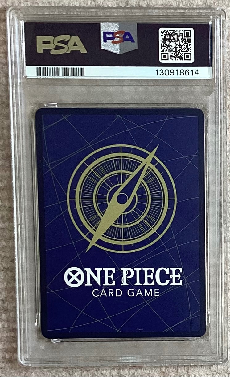 【中古A】 モンキー・D・ルフィ(パラレル/漫画背景/漫画絵)【SEC】(OP11-118)PSA10