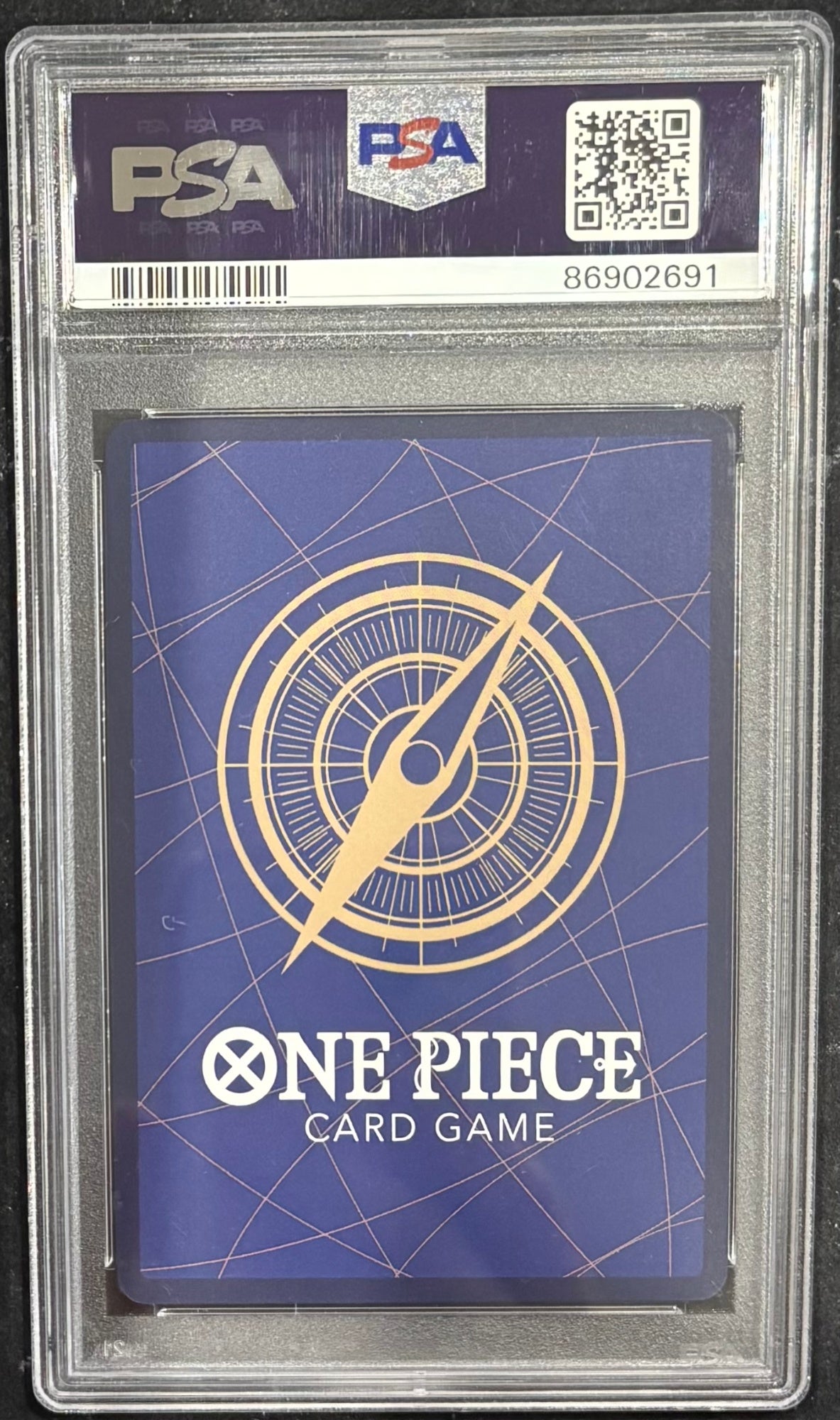 【中古A】 モンキー・D・ルフィ(パラレル/漫画背景/漫画絵)【SEC】(OP05-119)PSA10