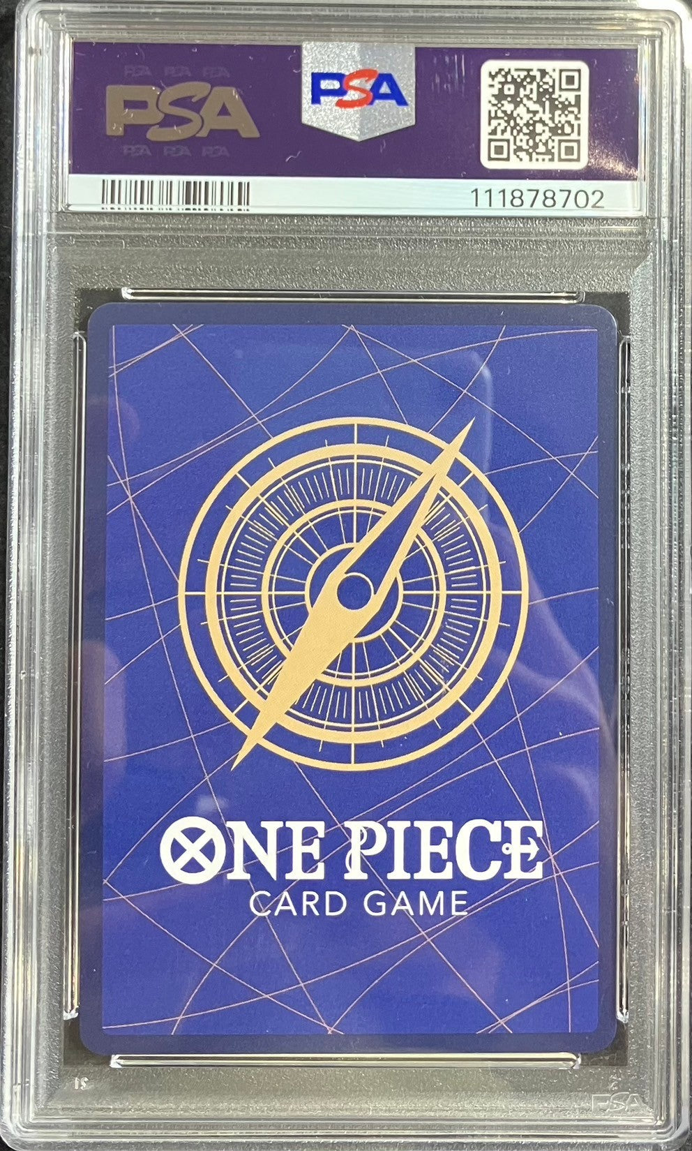 【中古B】 ナミ(パラレル/漫画背景/漫画絵)【R】(OP01-016)PSA10