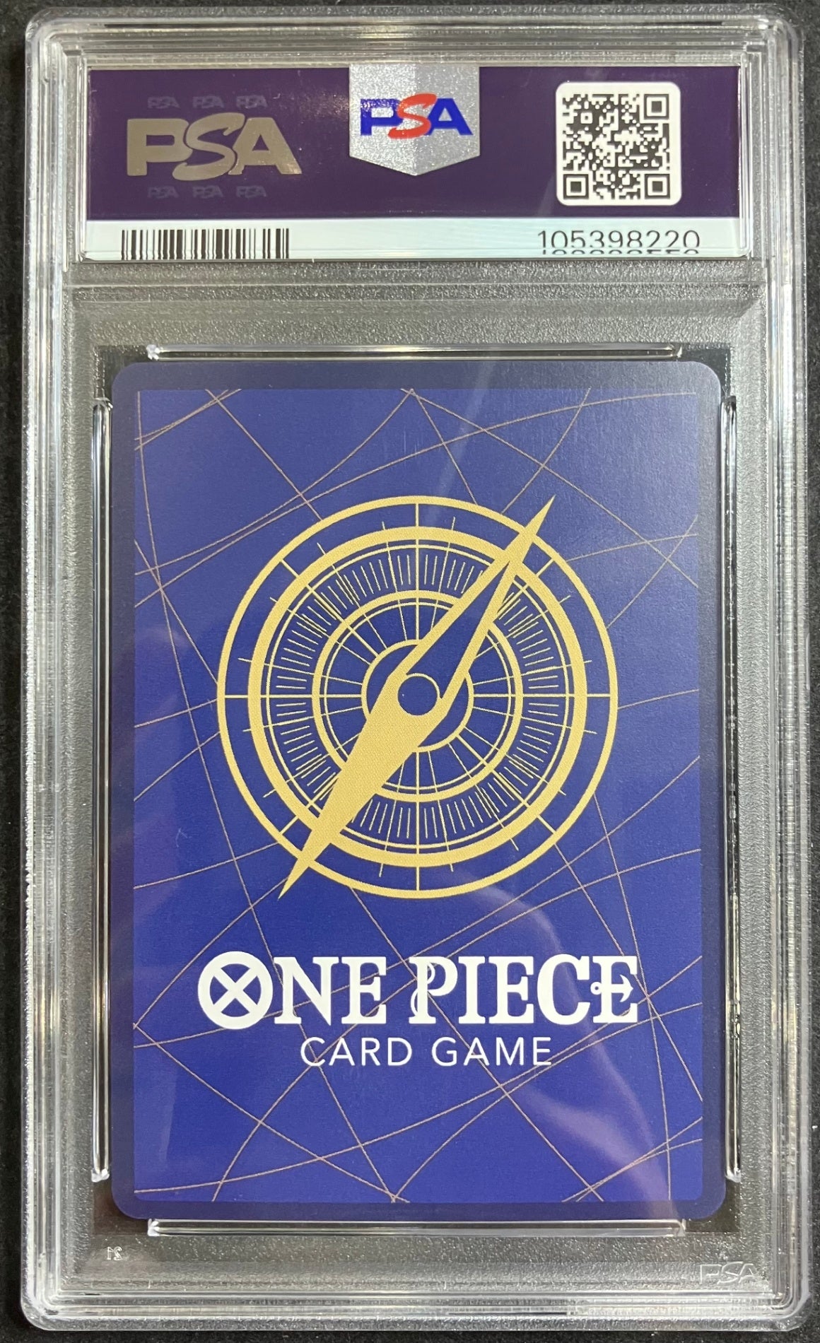 【中古A】 モンキー・D・ルフィ(パラレル/手配書)【SEC】(OP05-119)PSA10