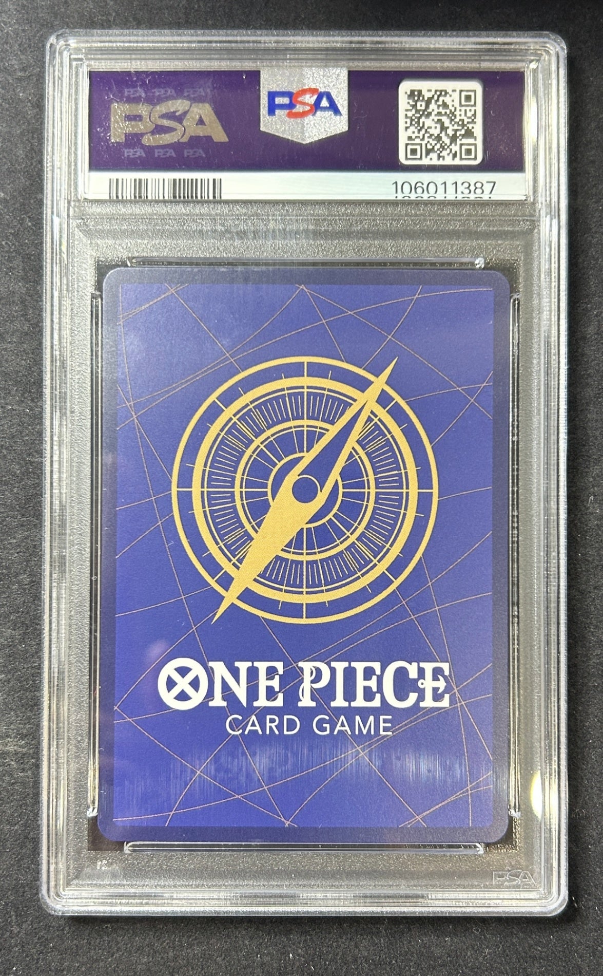 【中古A】 モンキー・D・ルフィ(ONE PIECE DAY/漫画絵)【SR】(OP07-109)PSA10