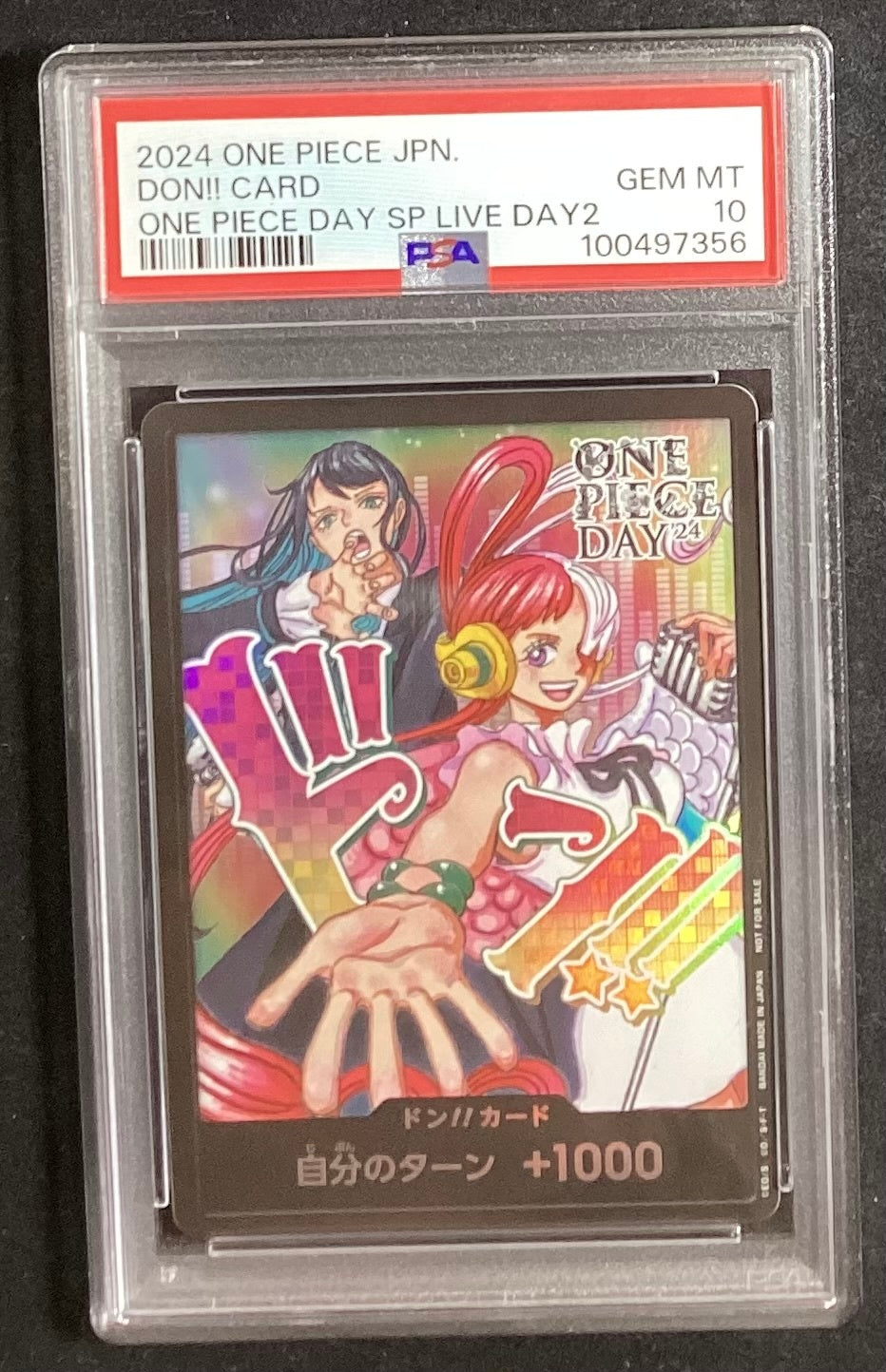 [Used A] Don!! Card (Ado &amp; Uta) [-] (-) PSA10