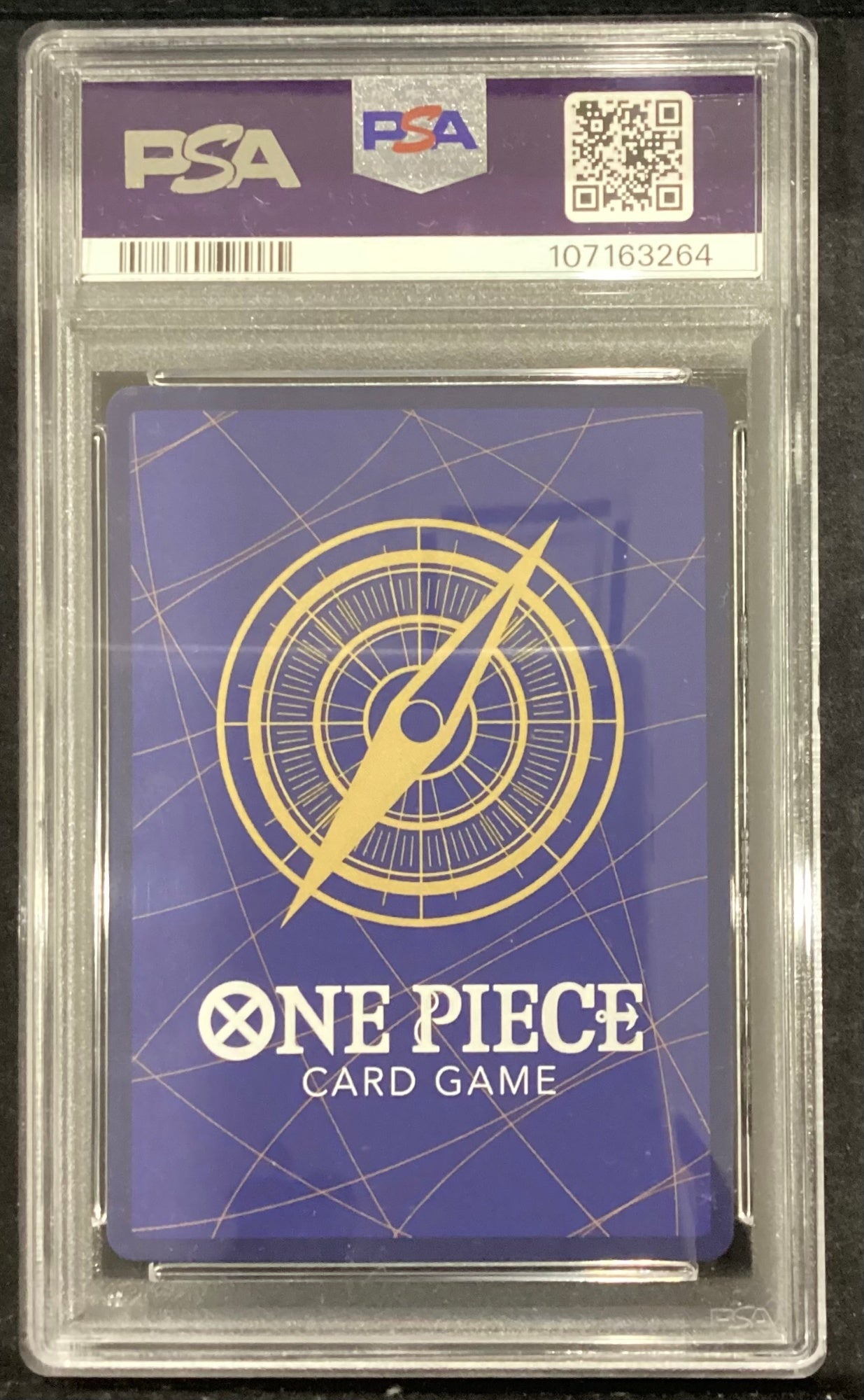 [Used A] Monkey D. Luffy (Parallel/Manga Background/Manga Art) [SEC] (OP09-119) PSA10