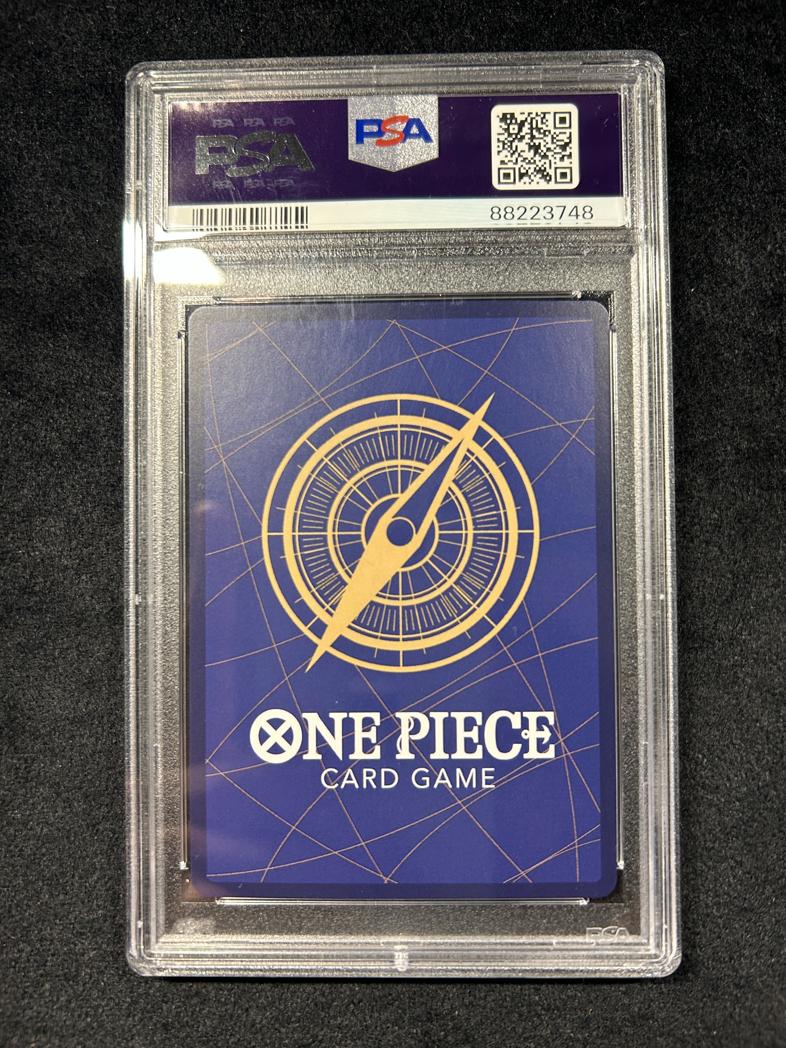 [Used A] Roronoa Zoro (Parallel/illust: Midori Matsuda) [SEC] (OP06-118) PSA10