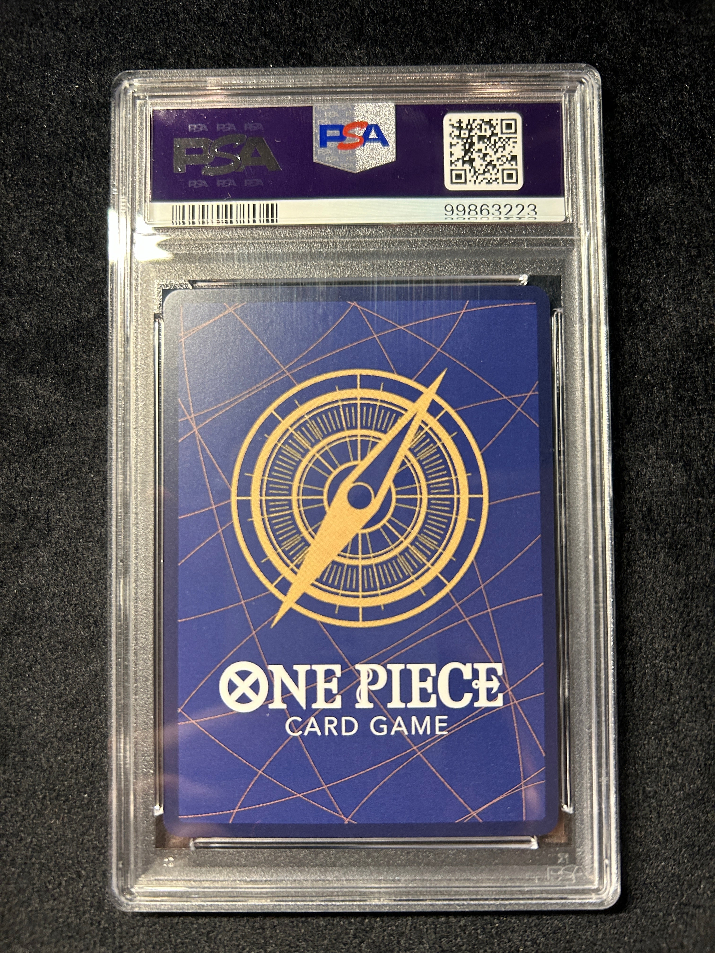 [Used A] Shanks (Parallel/Manga Background/Manga Art) [SR] (OP09-004) PSA10
