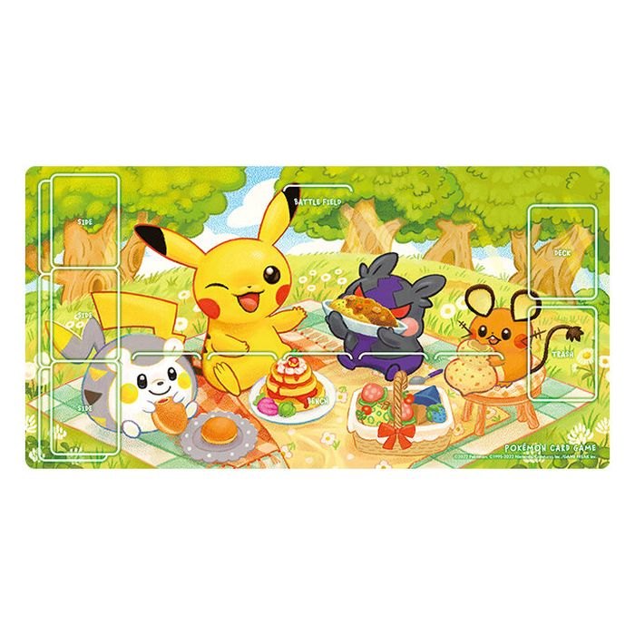 【中古A】 プレイマット『ピカチュウ＆モルペコ』【サプライ】(-)