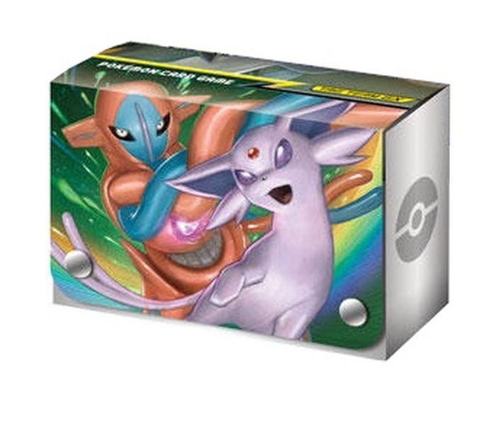 【中古A】 デッキケース『エーフィ＆デオキシスGX＆ブラッキー＆ダークライGX』【サプライ】(-)