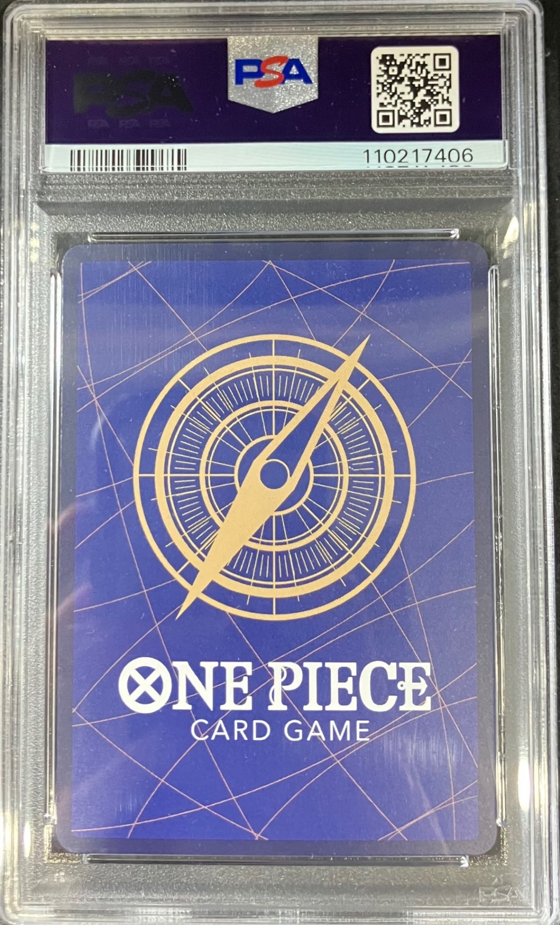 【中古A】 ポートガス・D・エース(コンパス背景/漫画絵)【SR】(OP02-013) PSA10