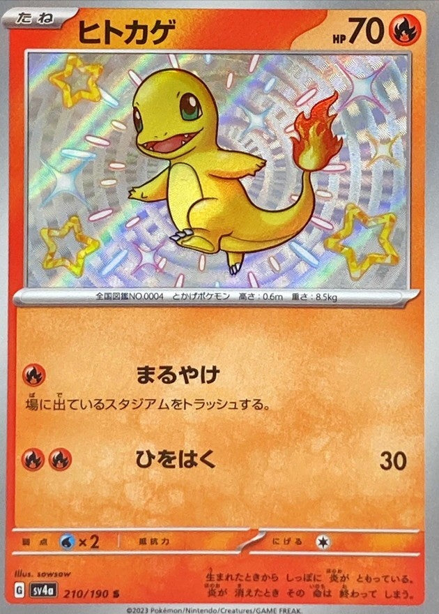 [Used B] Charmander [S] (210/190)