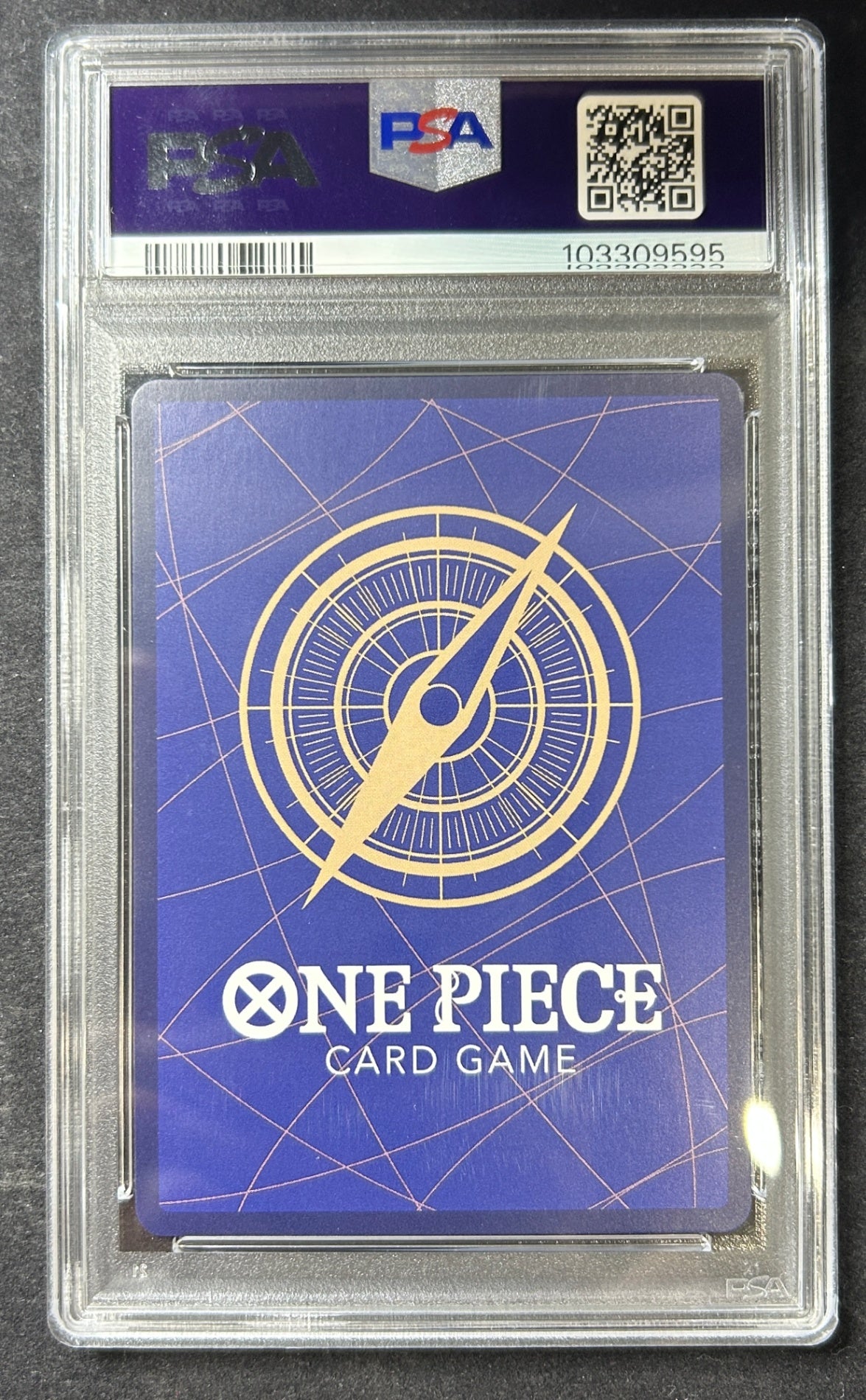 [Used A] Monkey D. Luffy (Parallel/Paint Background/Manga Illustration) [SEC] (OP05-119) PSA10