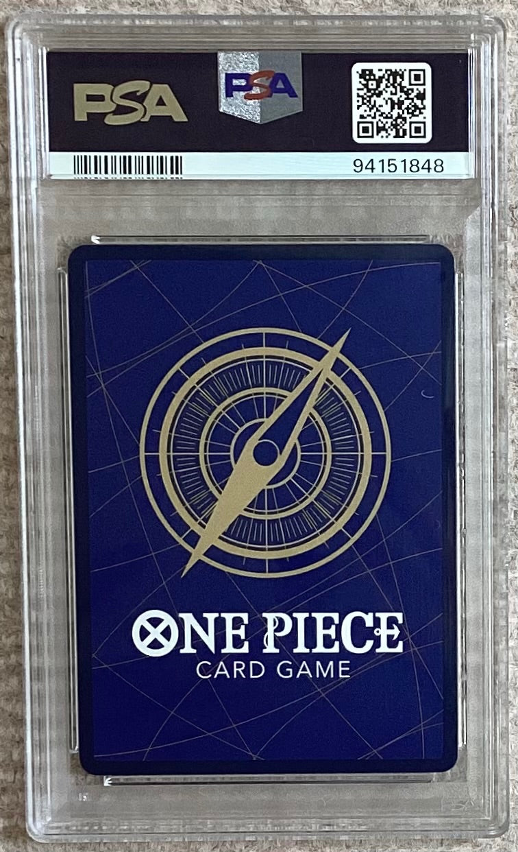 【中古A】 トニートニー・チョッパー(パラレル/漫画背景/漫画絵)【SR】(EB01-006)PSA10