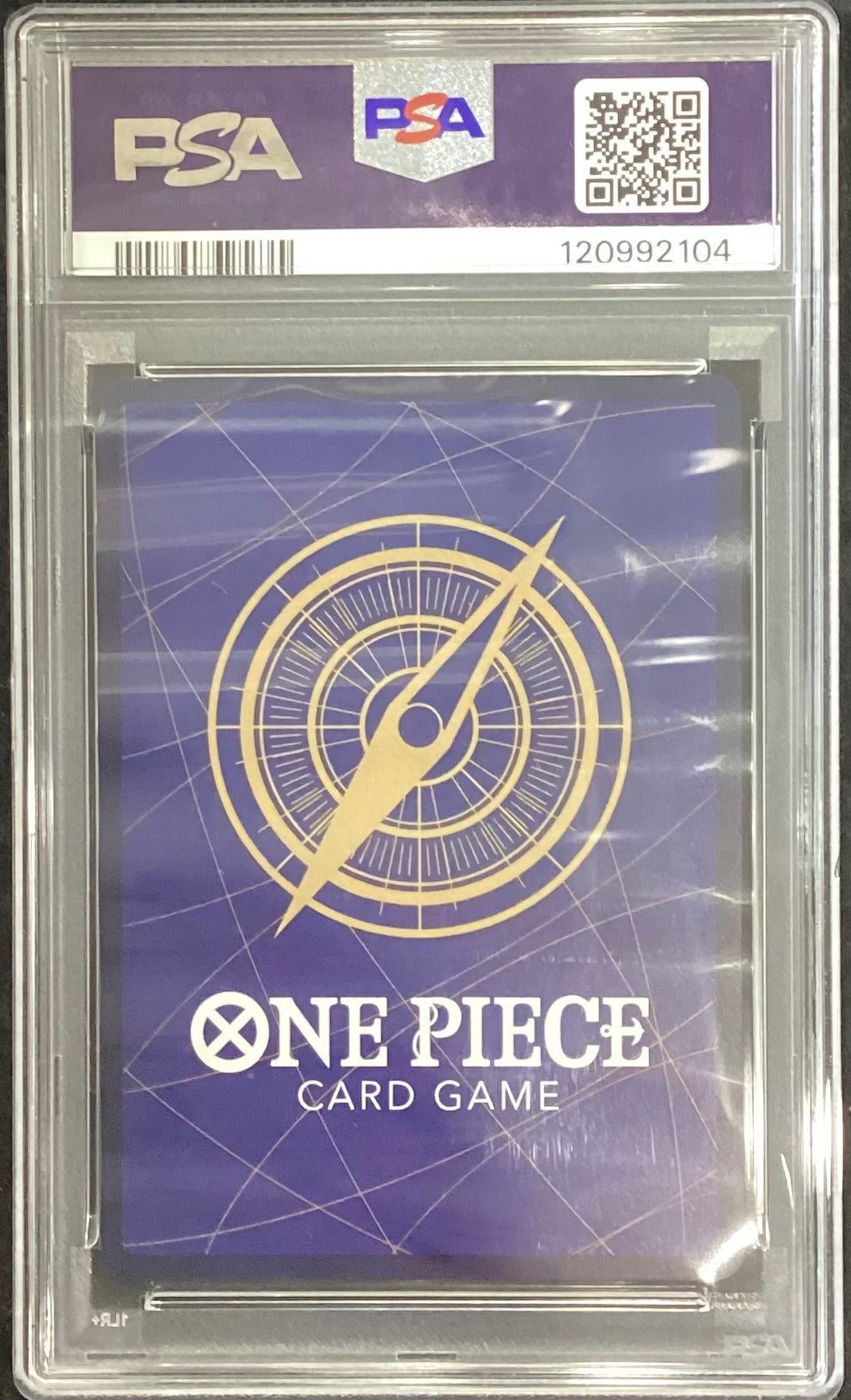 【中古A】 モンキー・D・ルフィ(パラレル/銀背景)【SP】(OP05-119[OP11])PSA10