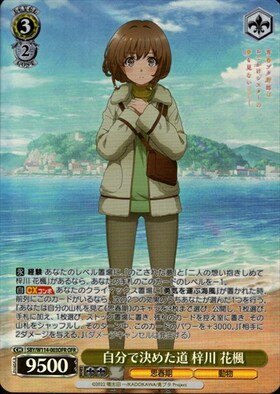 【中古A】 自分で決めた道 梓川 花楓(SBY/W114-003OFR)PSA10