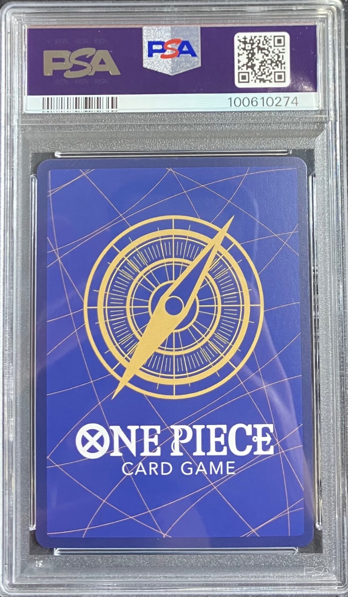 【中古A】 モンキー・D・ルフィ(パラレル/漫画背景/漫画絵)【SEC】(OP09-119)PSA10
