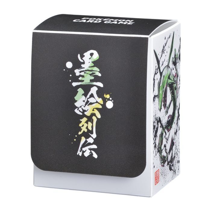 【中古A】 デッキケース『墨絵列伝 ピカチュウ＆レックウザ』【サプライ】(-)