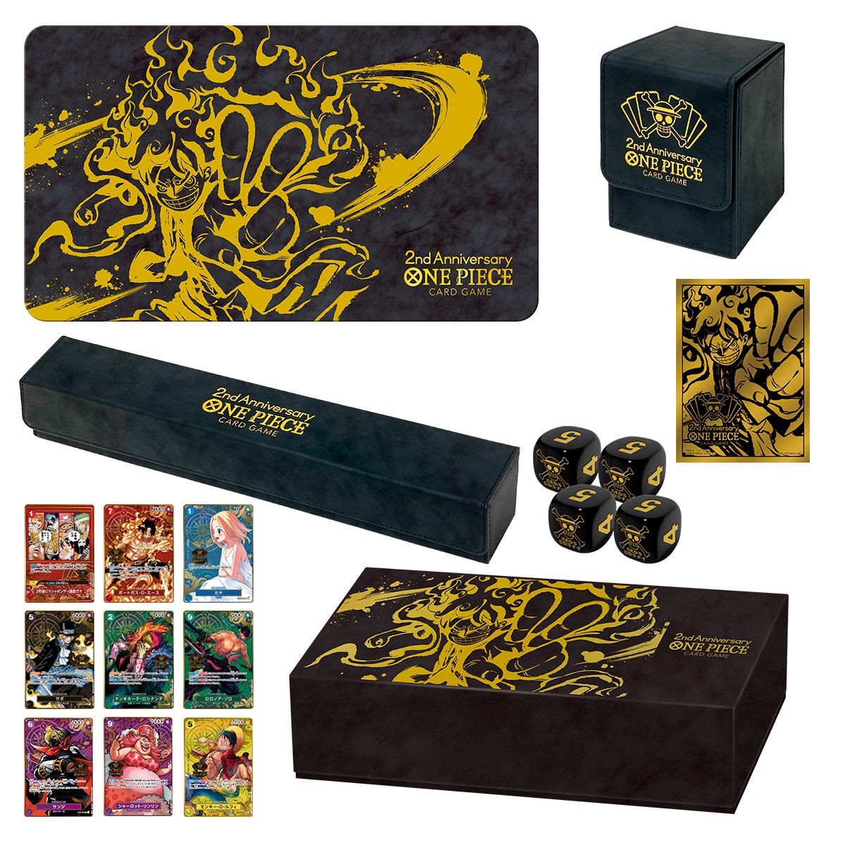 [Used A] One Piece Card Game 2nd ANNIVERSARY SET [Supplies]