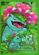 【中古A】 ポケモンカードゲーム デッキシールド(スリーブ) プレミアム・マット 進化の系譜 フシギバナ ポケモンセンター限定